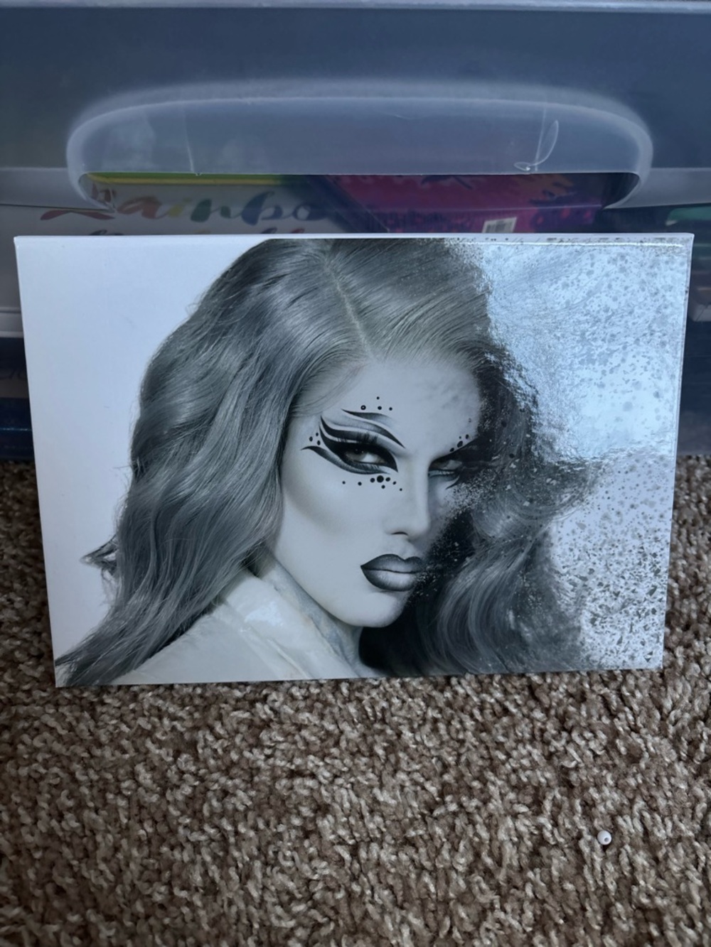 CREMATED Makeup Palette - White Marble Packaging - Picture 2 of 4
